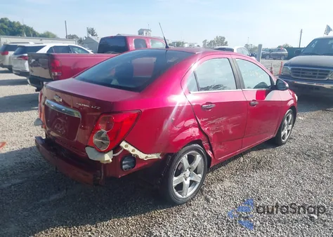 2012 Chevrolet Sonic 2Lz from USA, damaged, VIN 1G1JE5SH4C4158708